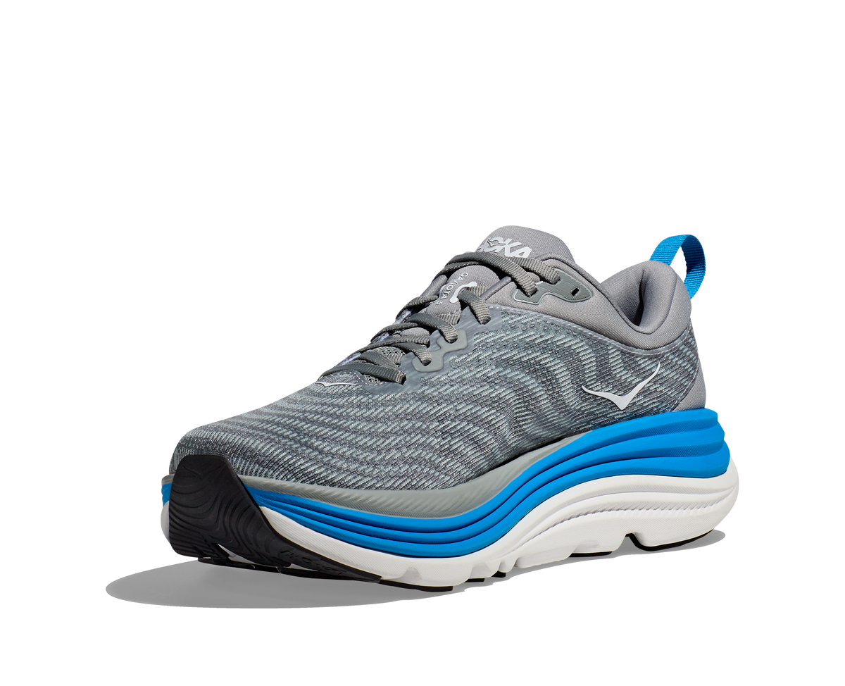 Hoka Mens Gaviota 5 Wide- Limestone/Diva Blue (1134234-LDVB)