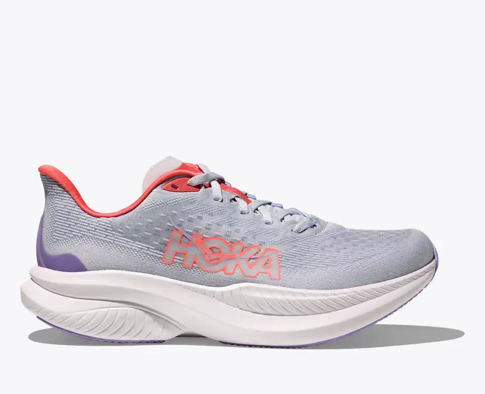 HOKA Women's Mach 6 - PALE DUSK / GULL (Wide)