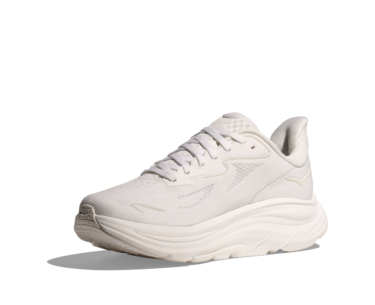 HOKA Men's Clifton 10 - WHITE / WHITE