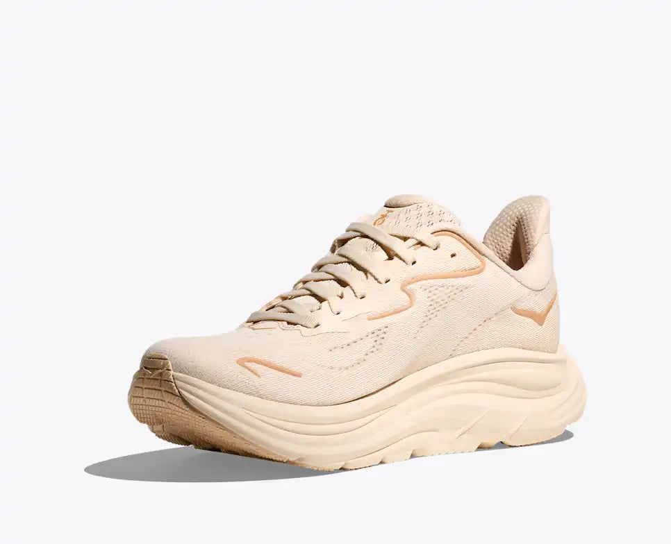 HOKA Women's Clifton 10 - VANILLA / BIRCH (Wide)