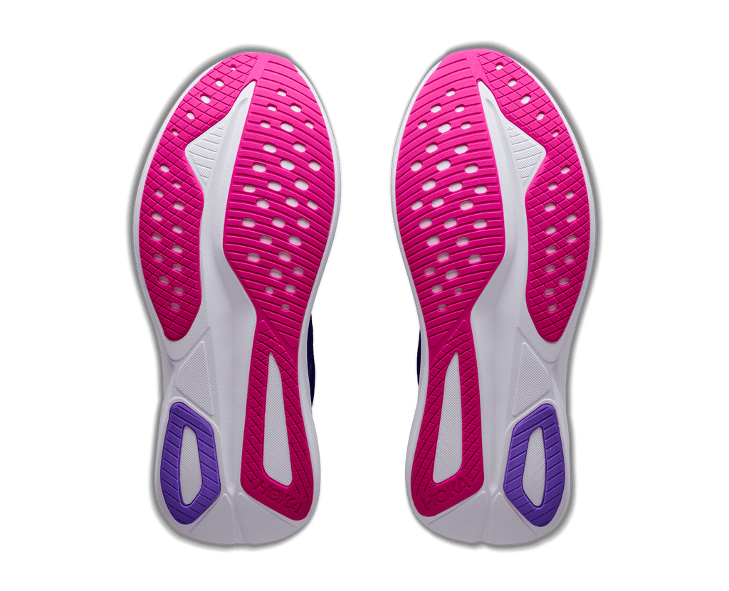 HOKA Women's Mach 7 - CARBON BLACK / COSMIC PURPLE